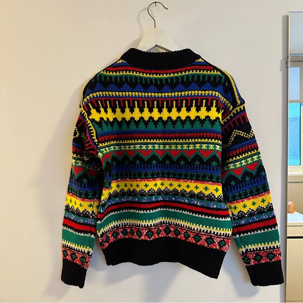 NEW! Polo Ralph Lauren Print Sweater